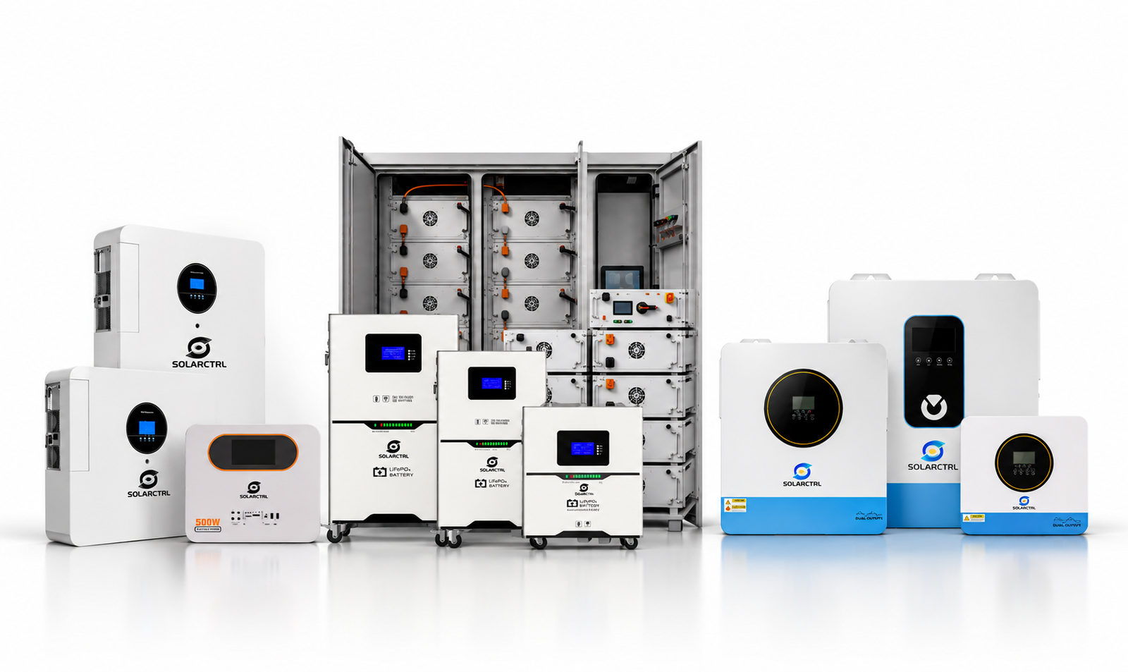 SolarCtrl Complete Energy Storage System Architecture & Product Portfolio