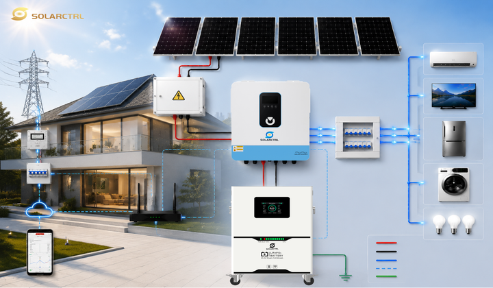 SolarCtrl Complete System Architecture Diagram